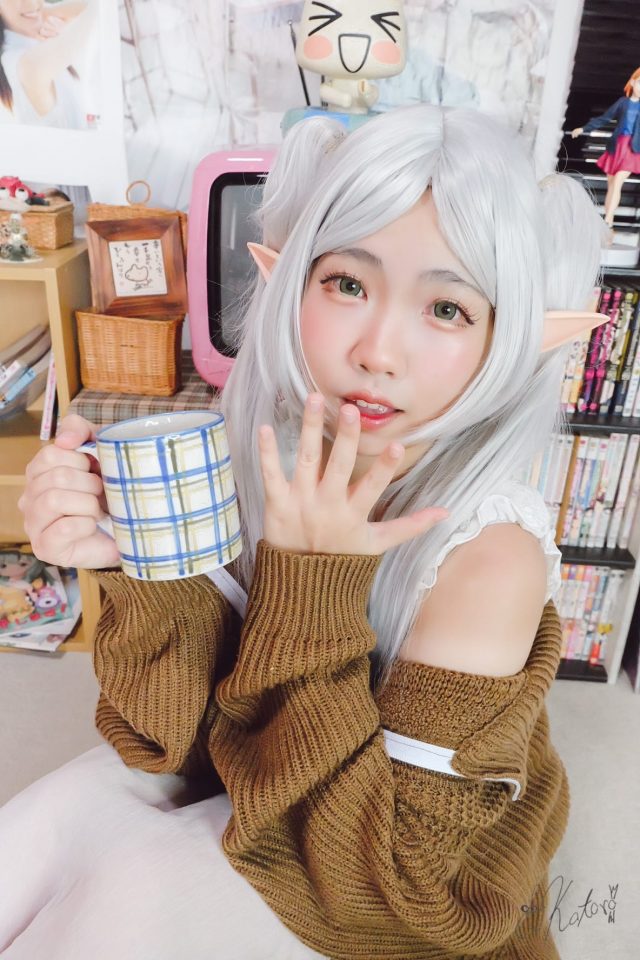图片[6]_日本coser Kotoro完美还原千年萝莉芙莉莲，让人沉醉_萌VLOG