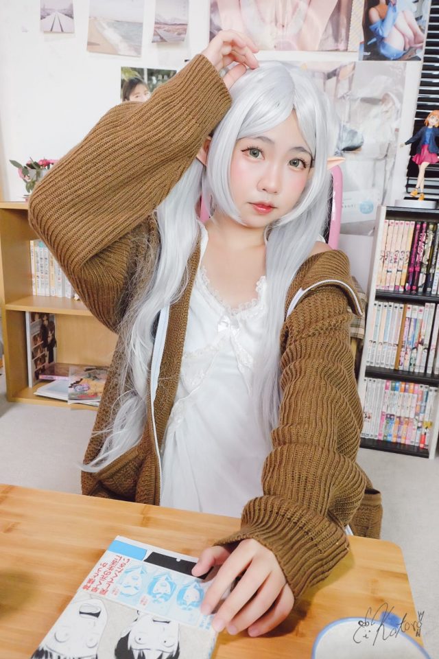 图片[5]_日本coser Kotoro完美还原千年萝莉芙莉莲，让人沉醉_萌VLOG