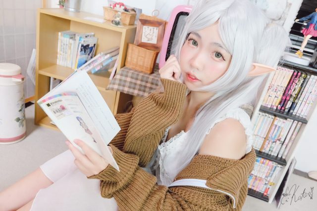 图片[2]_日本coser Kotoro完美还原千年萝莉芙莉莲，让人沉醉_萌VLOG