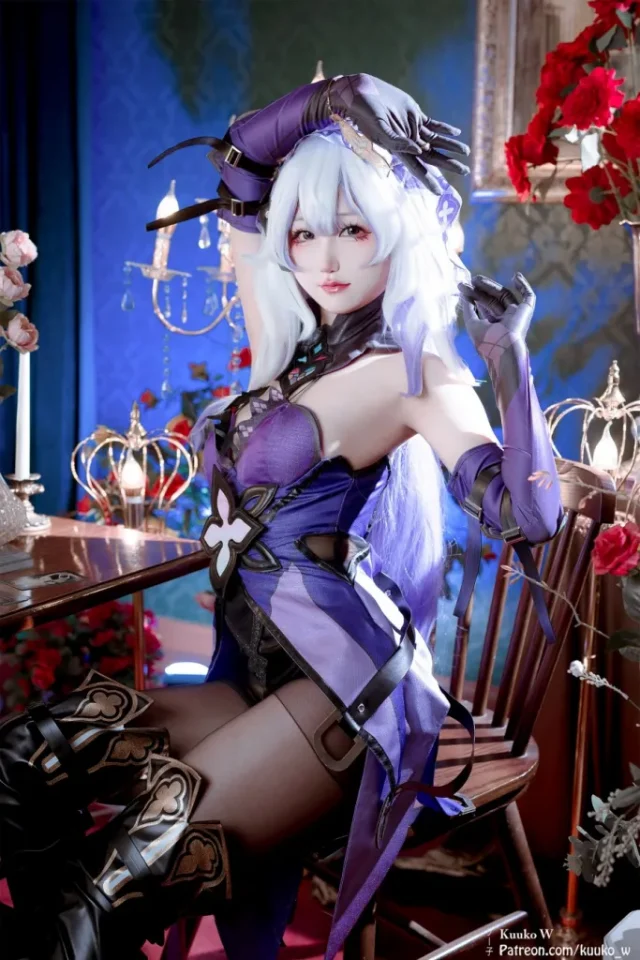 图片[4]_越南女coser Kuuko W演绎神秘优雅记忆女神\\”黑天鹅\\”_萌VLOG