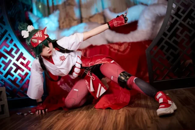 图片[2]_越南Coser ZinieQ生动呈现雾子，完美还原灵狐巫女双重魅力_萌VLOG