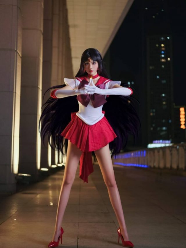 180cm大梨子火野丽COS：完美还原火星美少女战士的风采_萌VLOG