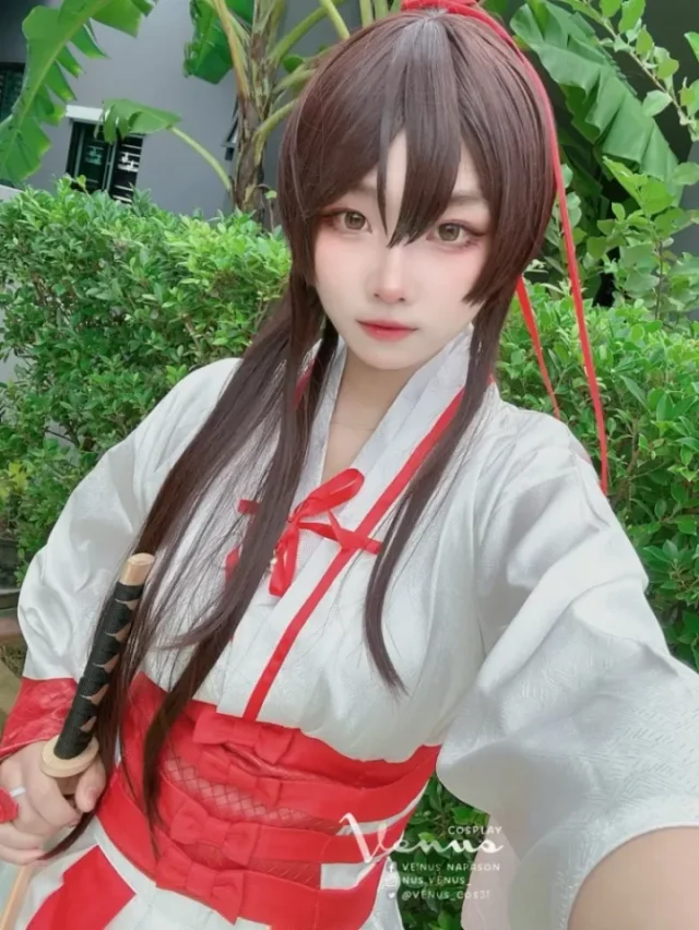 图片[4]_Venus地狱乐COS：诠释山田浅卫门佐切的魅力与温柔_萌VLOG
