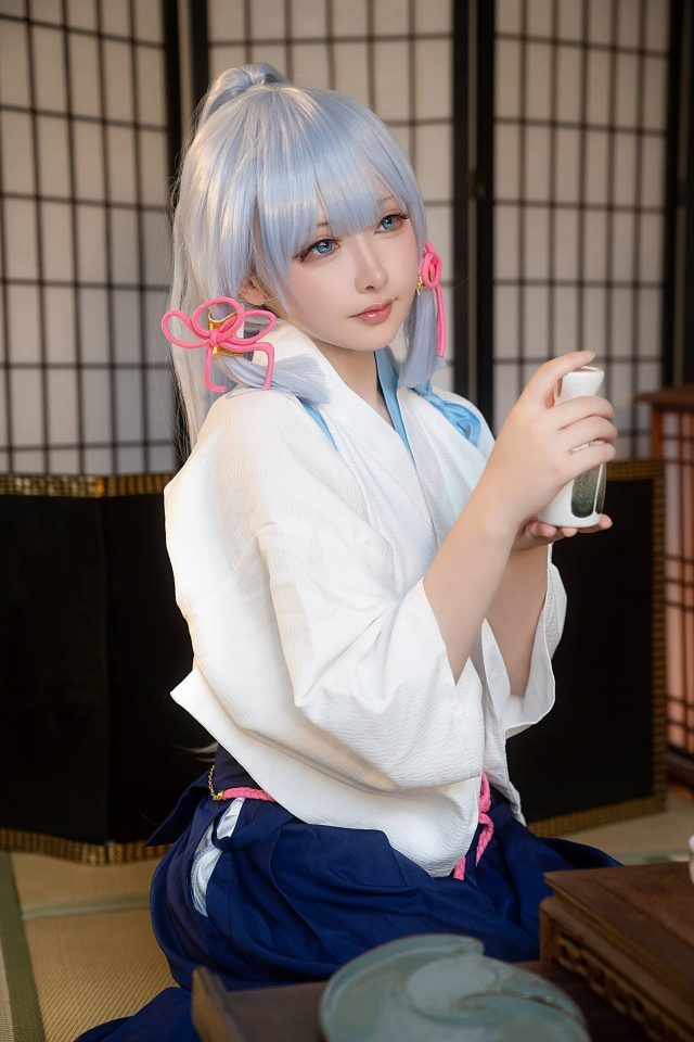图片[6]_剑道服版神里凌华COS：演绎原神角色的优雅与可爱_萌VLOG