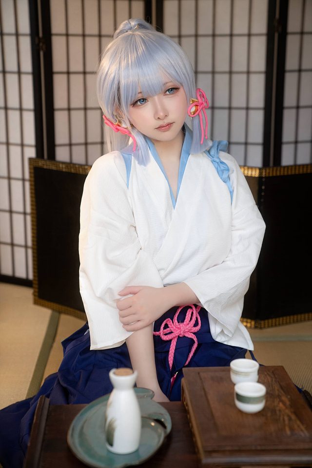 图片[5]_剑道服版神里凌华COS：演绎原神角色的优雅与可爱_萌VLOG