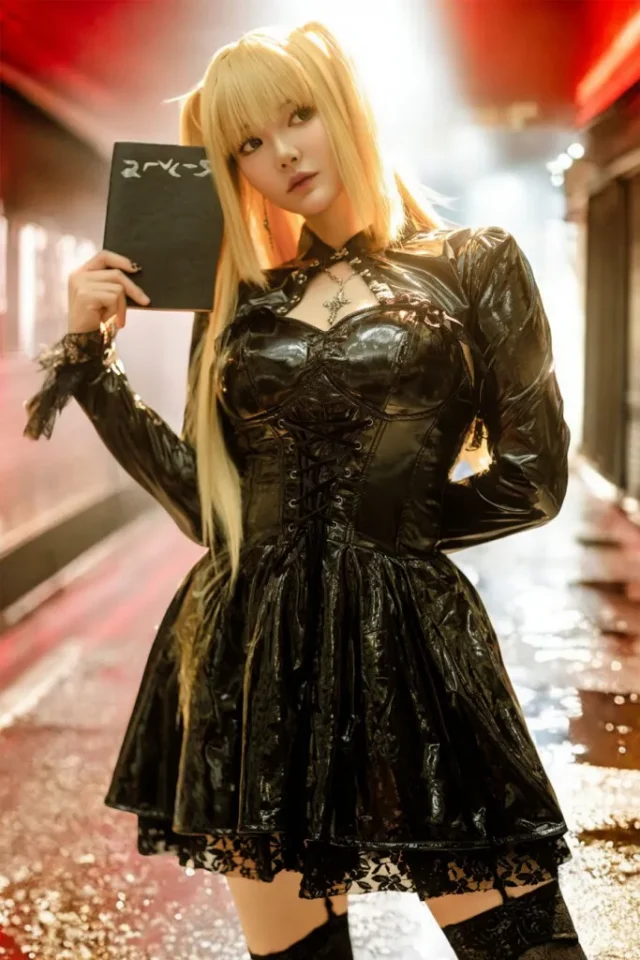 图片[3]_Coser YingTze弥海砂：再现死亡笔记经典角色_萌VLOG