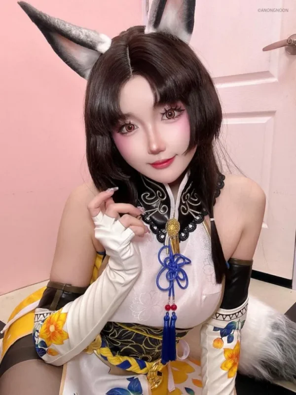 图片[4]_永劫无间COS：再现土御门胡桃的甜美元素与神秘气质_萌VLOG