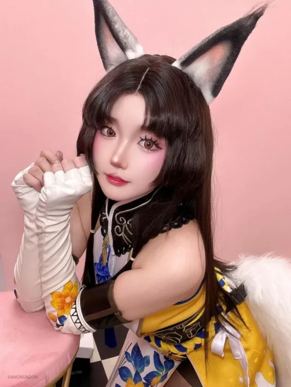 图片[2]_永劫无间COS：再现土御门胡桃的甜美元素与神秘气质_萌VLOG