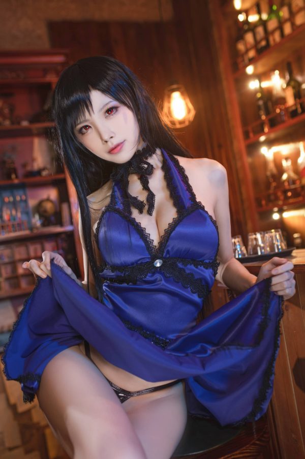 图片[4]_水淼aqua蒂法COS：惊艳诠释第七天堂老板娘的美与柔情_萌VLOG